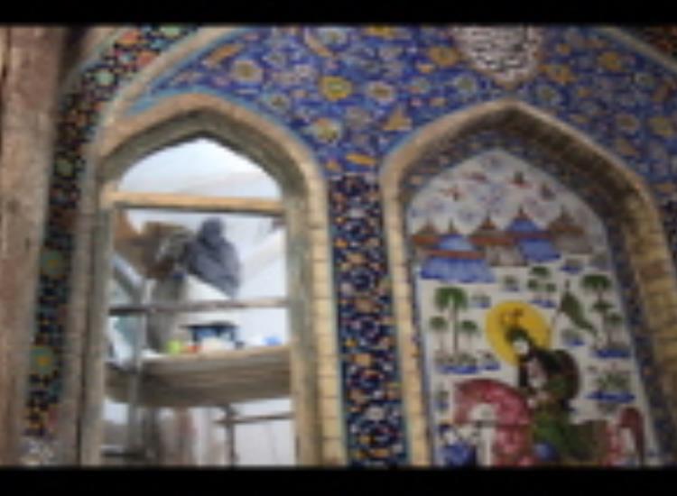 میراث نفیس عصر صفوی جان می‌گیرد/ فراخوان سازمان نوسازی برای احیای نقاشی‌های سقاخانه «چاره»